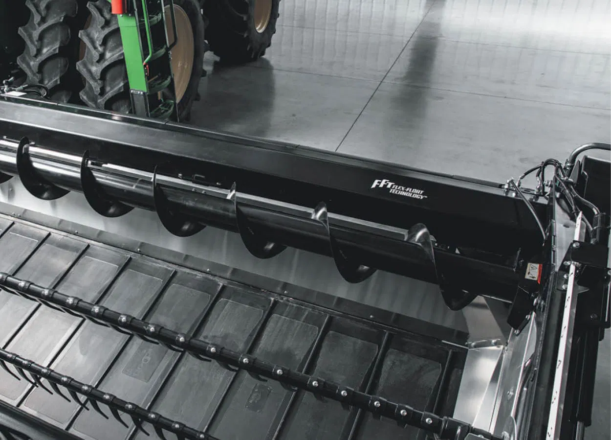 Верхній поперечний шнек